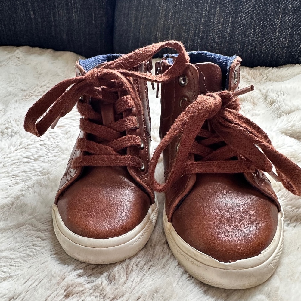 Cat & Jack Lace Up Booties